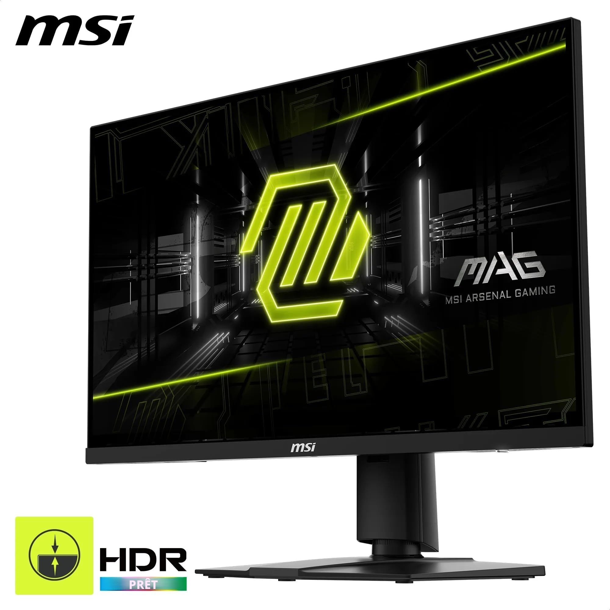 MSI MAG 275F Écran Gaming 27" FHD | Dalle Rapid IPS 1920x1080, 180Hz, 0,5ms, compatible VESA, HDMI, DisplayPort, Adaptive-Sync