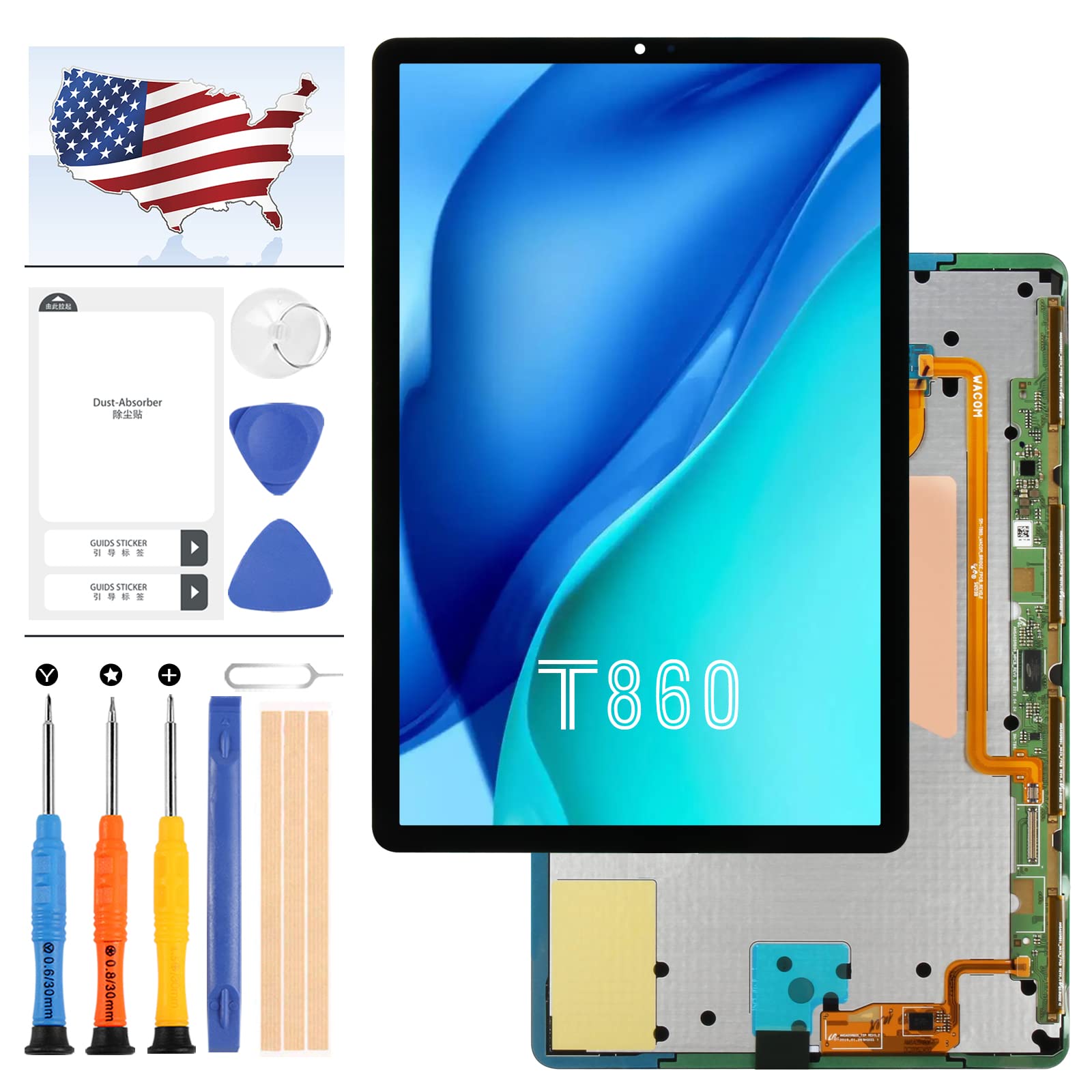 Screen Replacement for Samsung Galaxy Tab S6 T865 T860 T867 SM-T860 LCD Display Touch Panel Digitizer Assembly 10.5