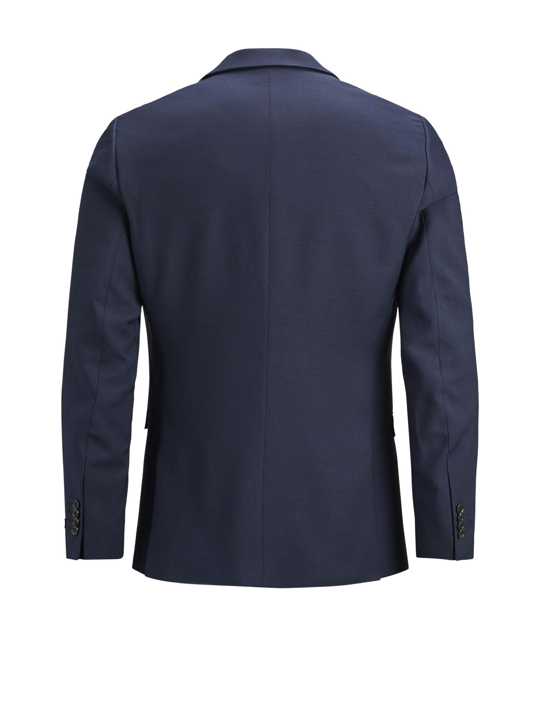 JACK & JONES Męska kurtka Jprsolaris Blazer Noos, Niebieski (ciemny granatowy, granatowy, 48