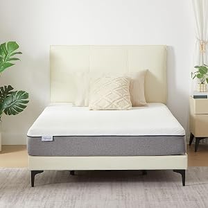PicWooki Twin Mattress 6 Inch Memory Foam Twin Size Mattress in a Box with Washable Removable Cover Soft