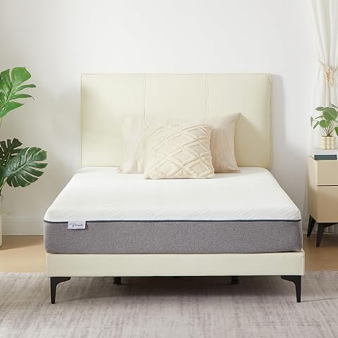 PicWooki Twin Mattress 6 Inch Memory Foam Twin Size Mattress in a Box with Washable Removable Cover Soft