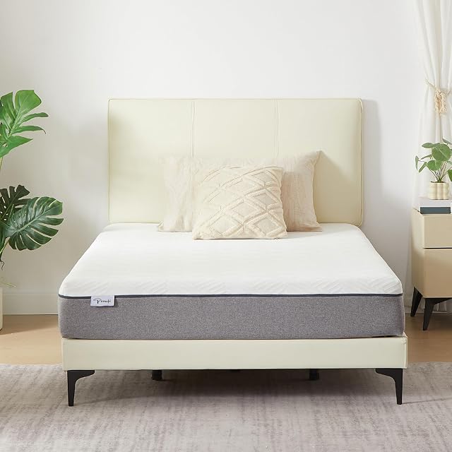 PicWooki Twin Mattress 6 Inch Memory Foam Twin Size Mattress in a Box with Washable Removable Cover Soft