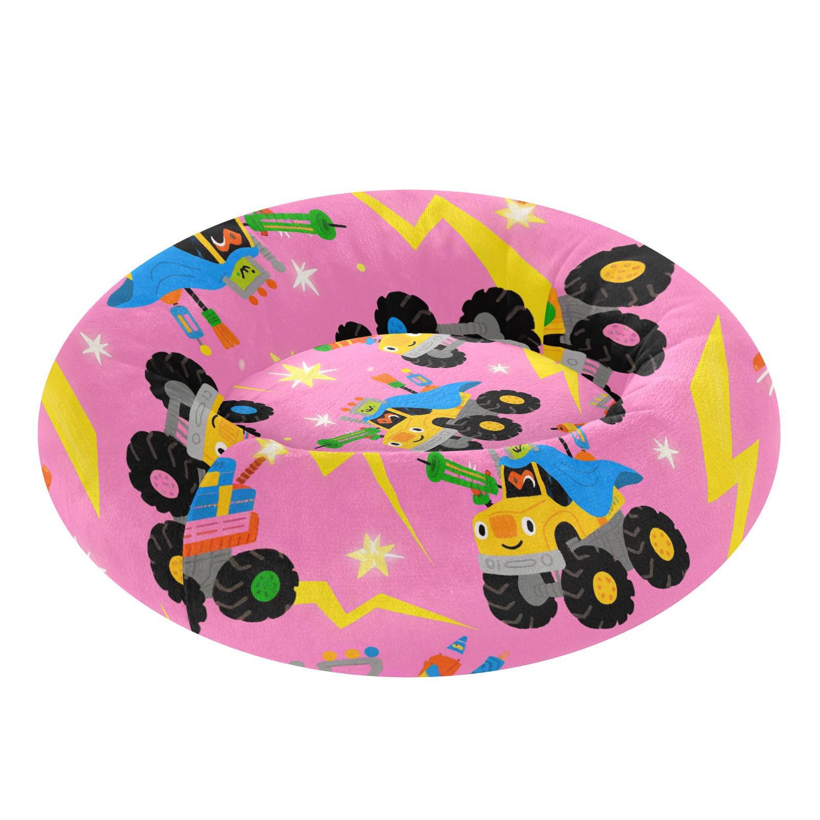Lit pour chat et chien Cars antidérapant coloré en taille M pour le confort de votre animal