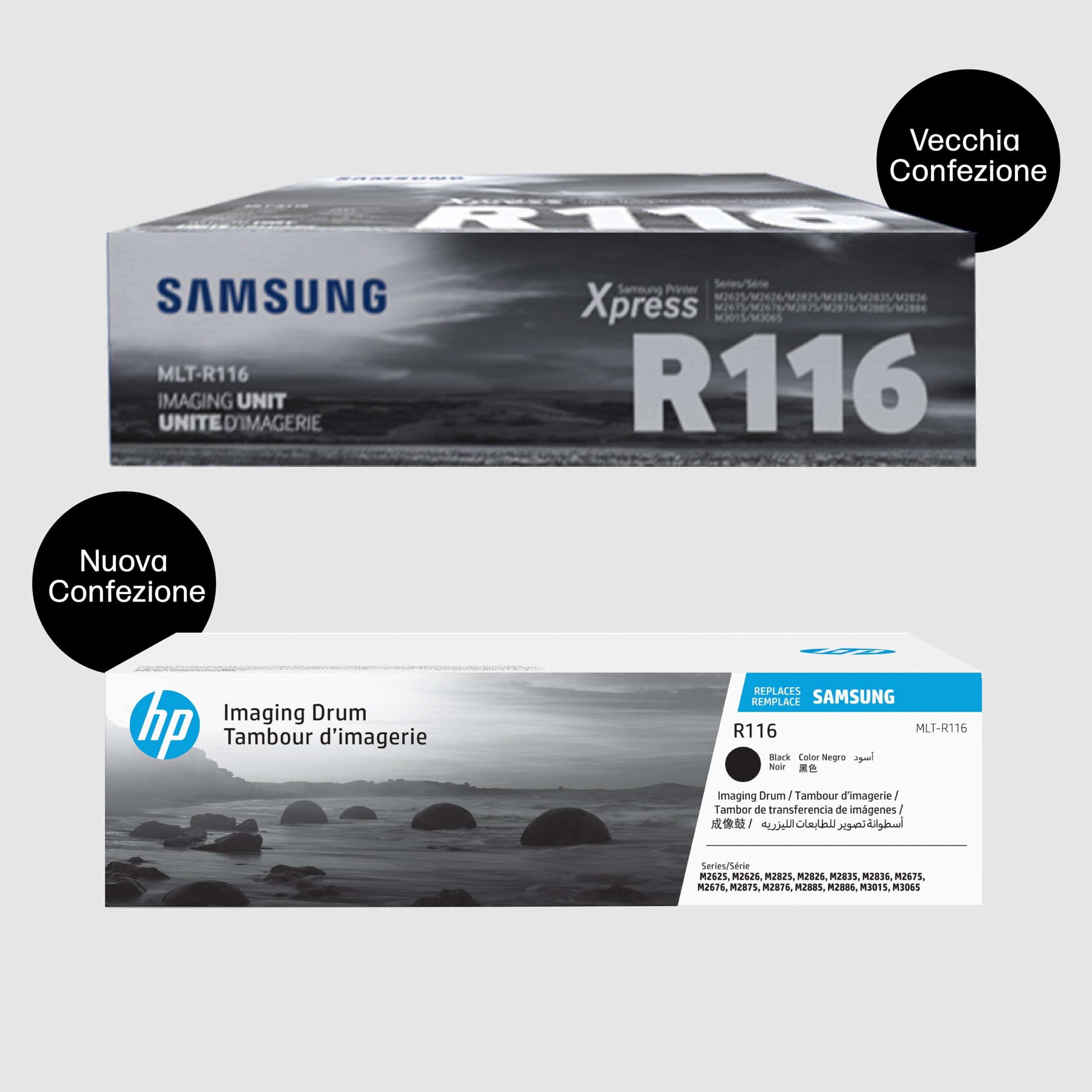 Samsung MLT-R116, SV134A, Unità di trasferimento immagine, da 9.000 Pagine, Compatibile con le Stampanti Laser Xpress M2625, M2825, M2835, M2675, M2875 e M2885, Nero