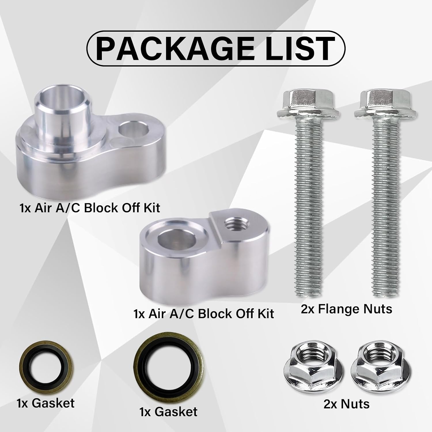 Rear AC Block Off Kit, Compatible with 2000-2013 Chevrolet Suburbans/GMC Suburbans 1500 2500 /Yukon Denali XL/Tahoe Cadillac Escalade