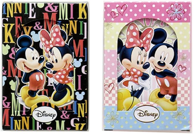 Amazon ディズニー Disney トランプ ミッキー ミニー 2個 セット カードゲーム トランプ おもちゃ