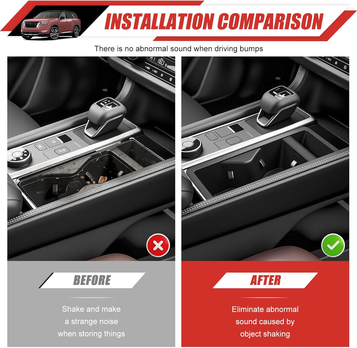 Cup Holder Coaster Fit for 2022-2025 Nissan Pathfinder Accessories, Cup Holder Mat Pad Inserts Interior Cup Holder Liner for 2024 Nissan Pathfinder