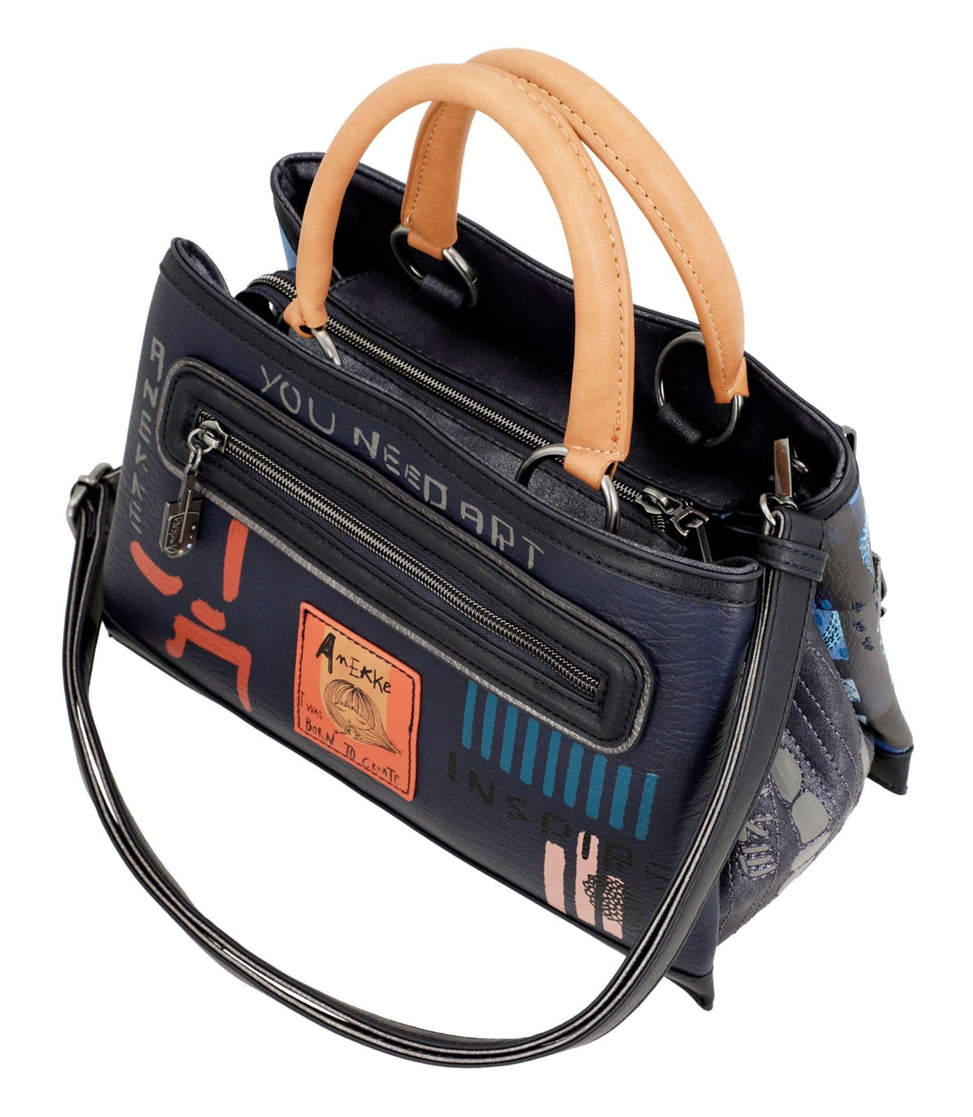 Anekke Contemporary Bowling Bag M Multicolor