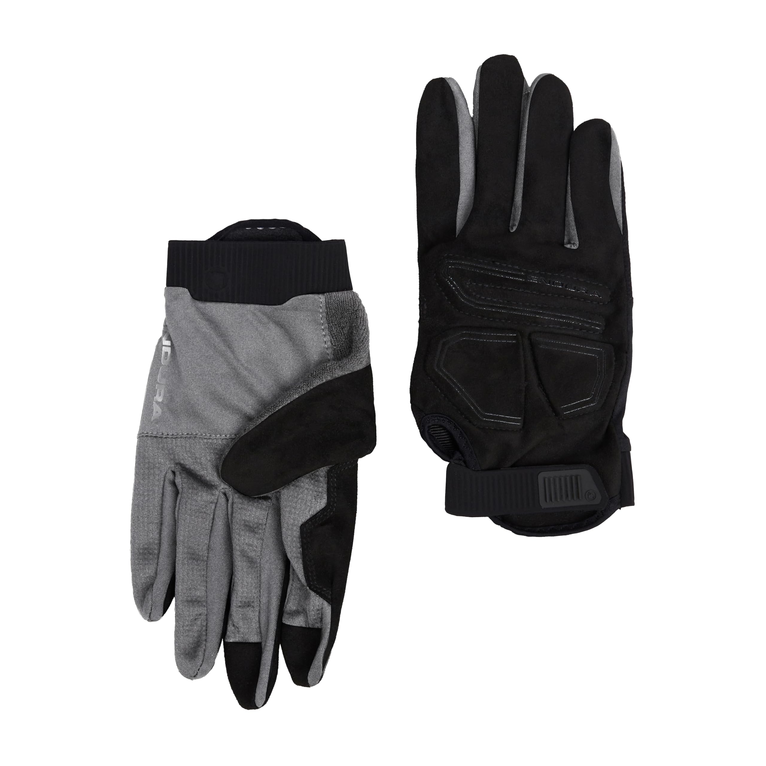 Endura Unisex-Erwachsene Loop Radfahren Vollfinger-Handschuh Dreich Grau, XXS