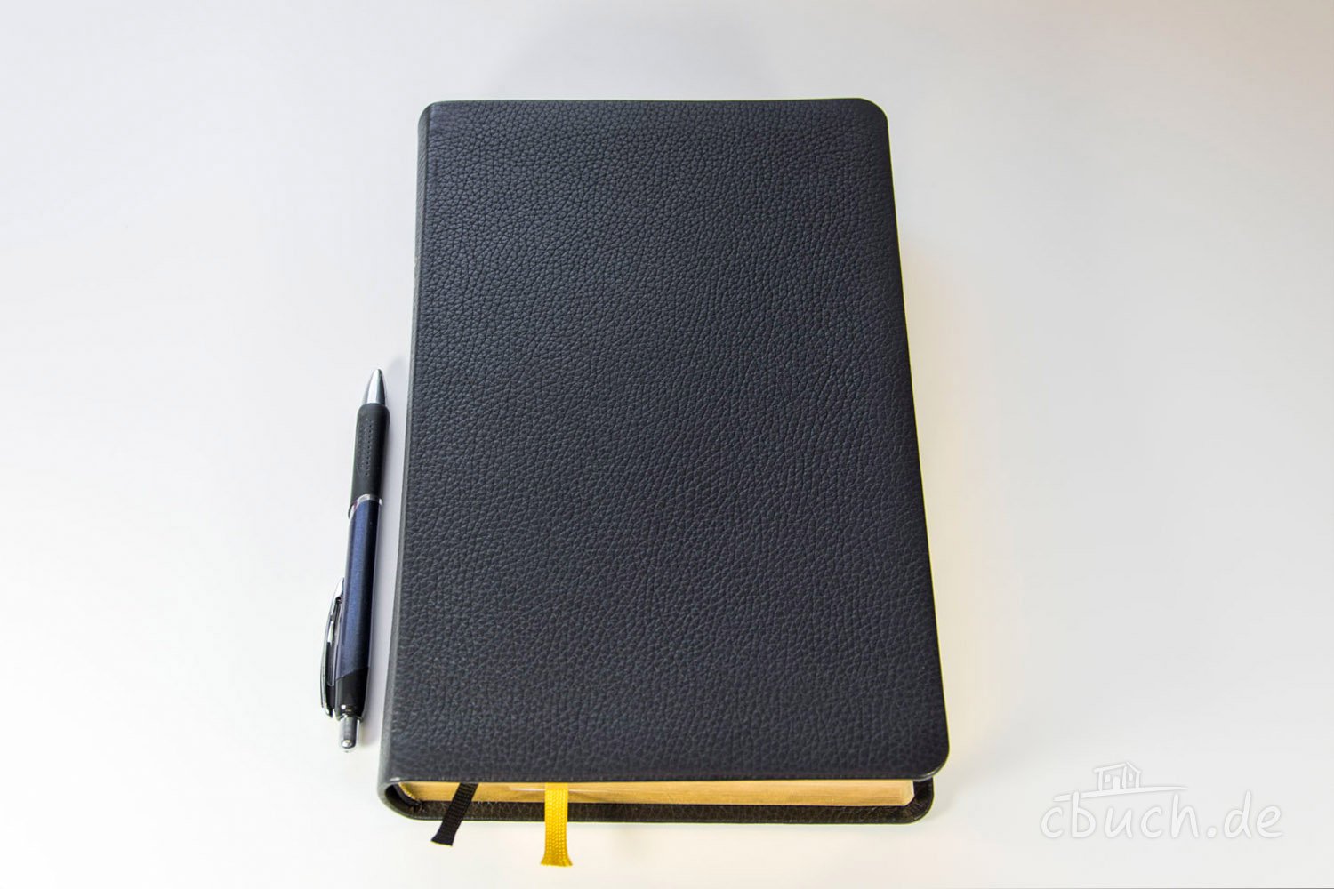 Die Bibel - Großausgabe (Leder): Elberfelder Überarbeitung 2003, Edition CSV-Hückeswagen, Hausbibel, feines Kalbsleder, schwarz, flexibel, Goldschnitt, mit Karten