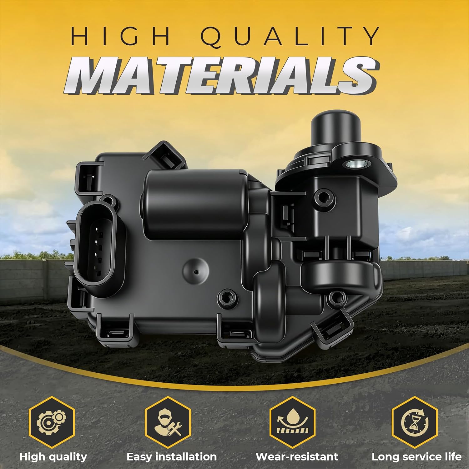 4WD Front Axle Differential Actuator compatible with GMC chevy Isuzu Buick envoy trailblazer rainier ascender 2002-2009 replace 600-103 12471631