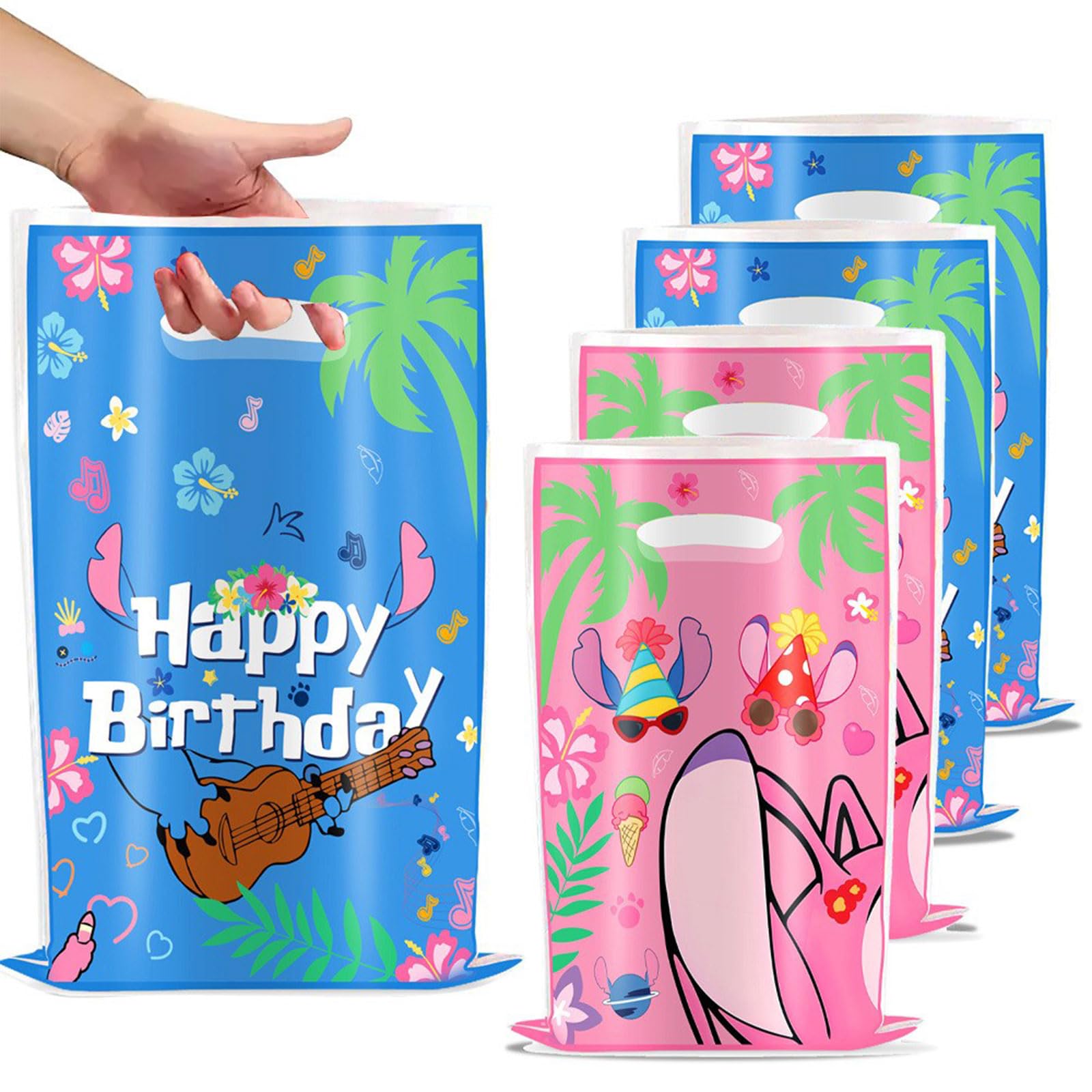 30 bolsas de regalo, bolsas para fiestas de cumpleaños infantiles, suministros para fiestas de cumpleaños, obsequios ideales y pequeñas bolsas para envolver regalos