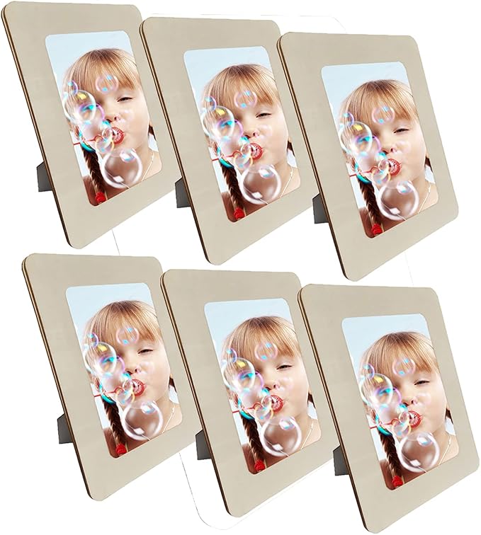 DIY Wood Picture Frames Unfinished Solid Wood Photo Frames