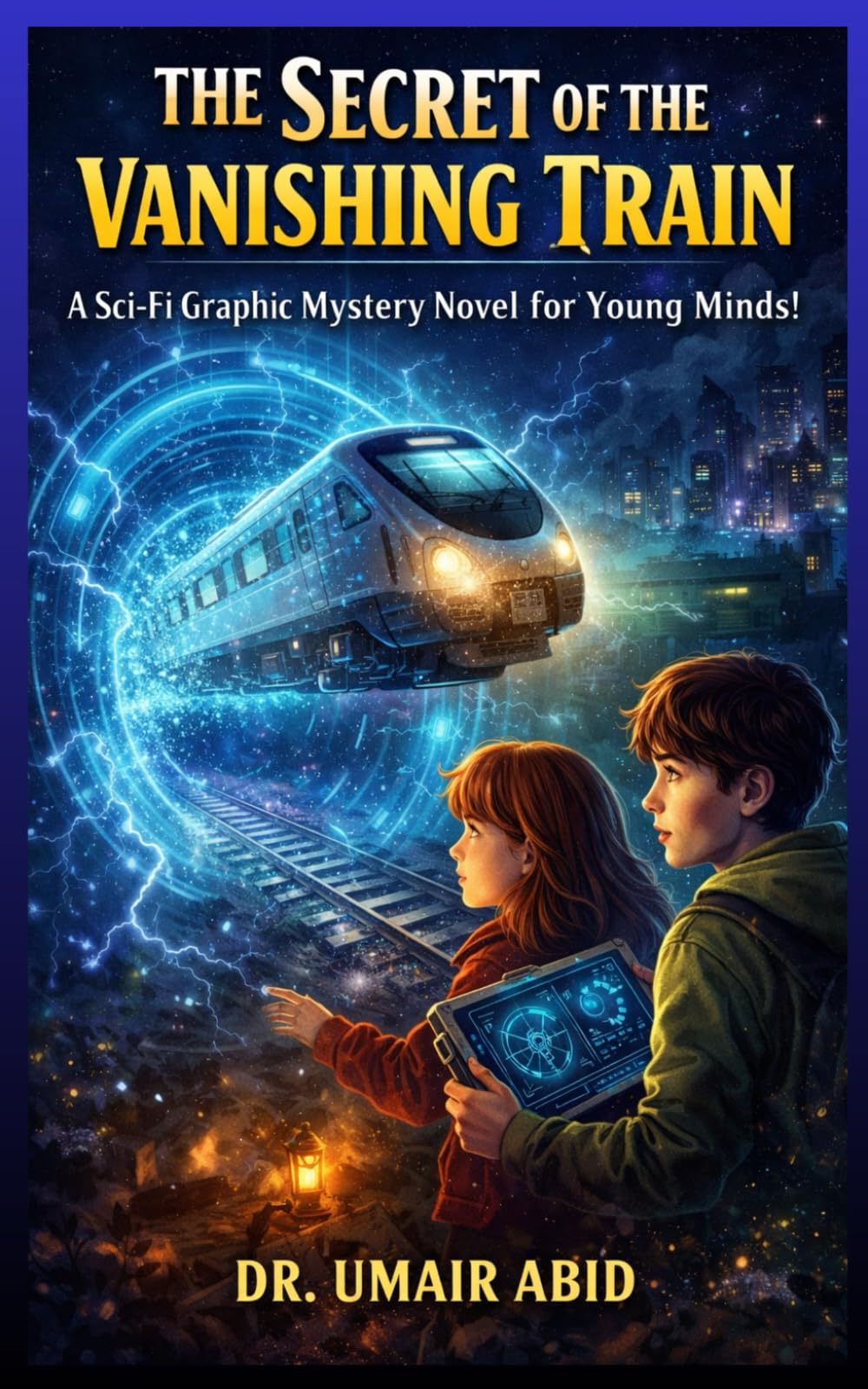 The Secret of the Vanishing Train: A Sci-Fi Graphic Mystery Novel for young minds!