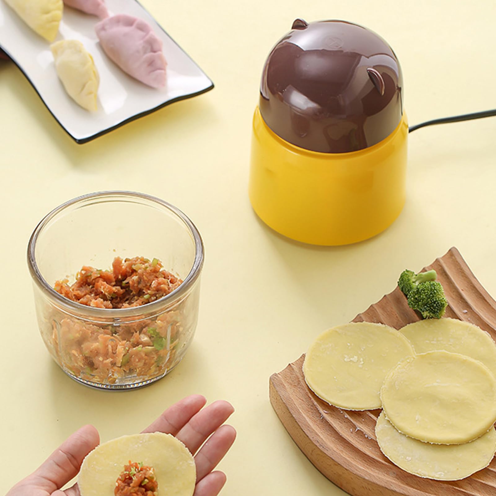 Mini robot kuchenny dla dzieci, mikser do puree, automatyczny mikser do