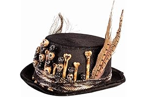 Forum Novelties Unisex-Adult's Standard Voodoo Top Hat