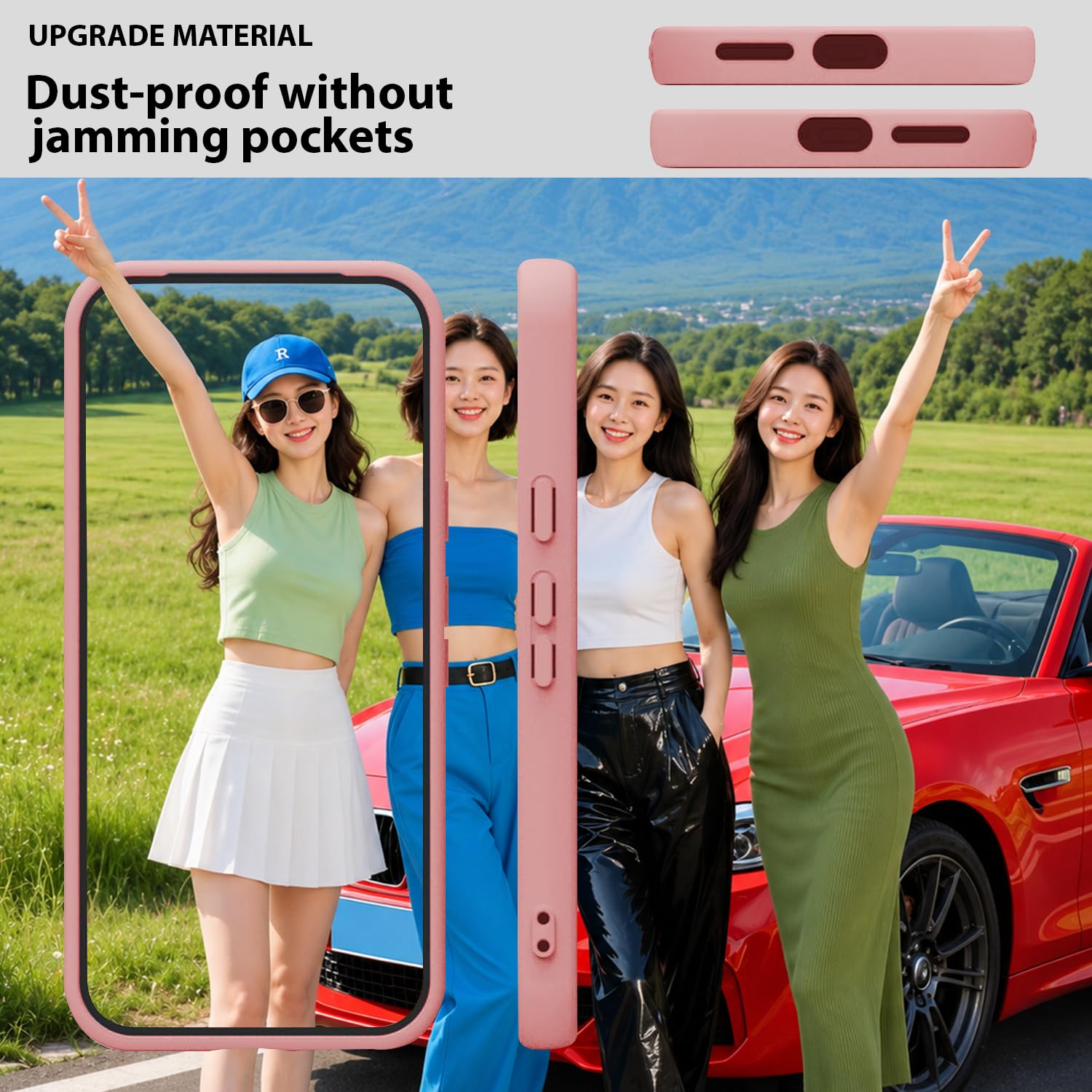 OnePlus Nord 6 5G Case - Pink Silicone Cover -8