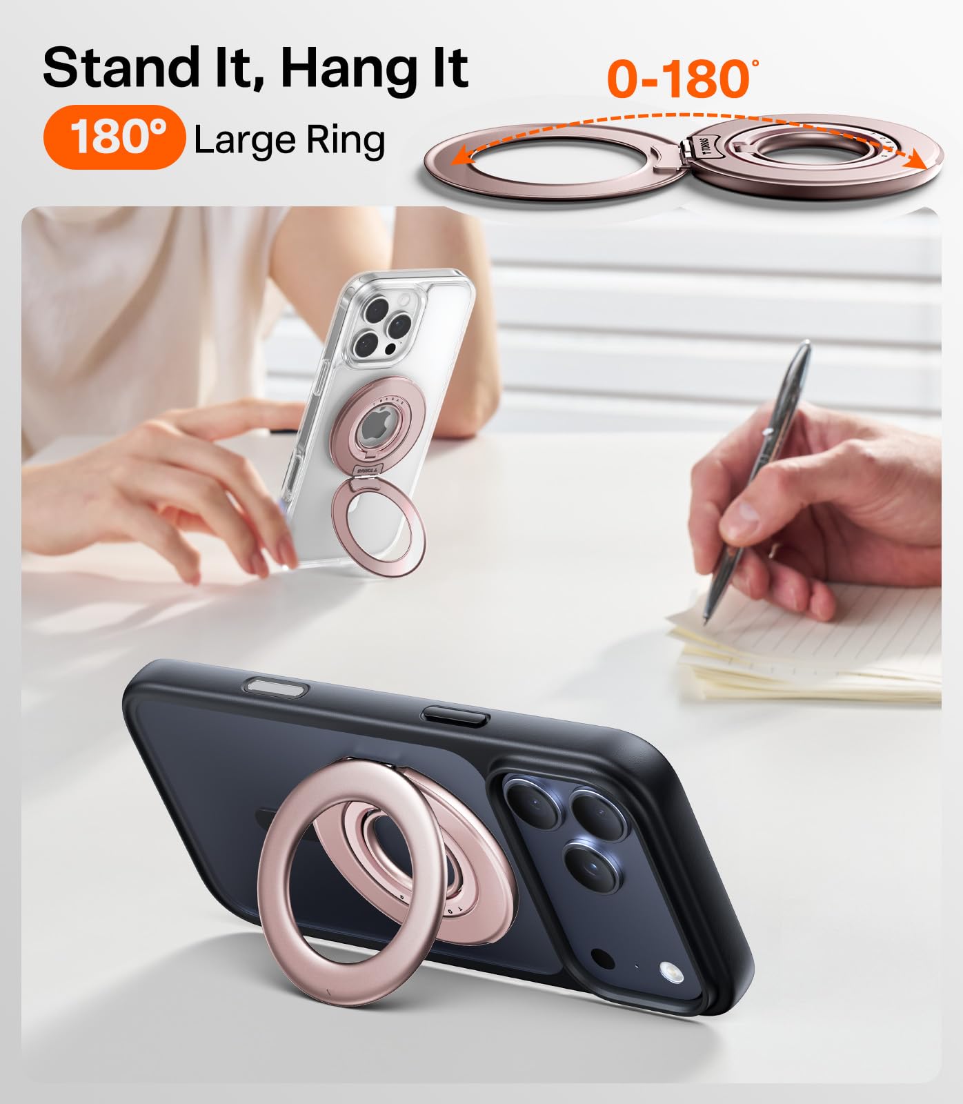 Amazon.com: TORRAS 2025 Flagship Magnetic Phone Grip Ring Holder