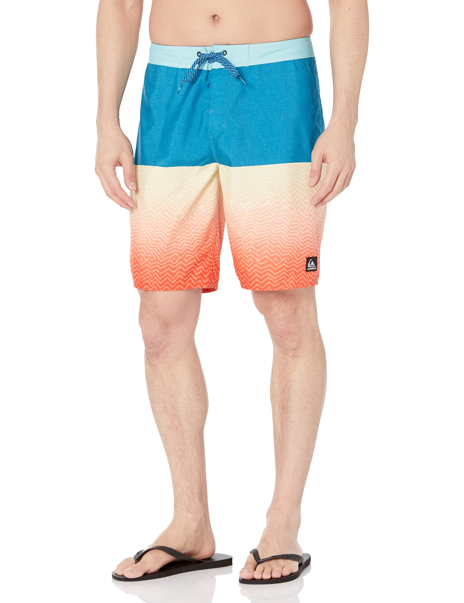 Photo 1 of **USED** Quiksilver Men's Standard Everyday Five 0 20 Boardshort Swim Trunk 28 Seaport