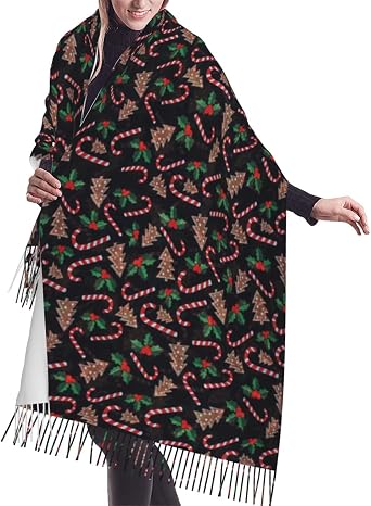 TQD Dalmatian Print Cozy Long Scarf WomenS Fashion Scarf Long Shawl Winter Soft Warm Scarf