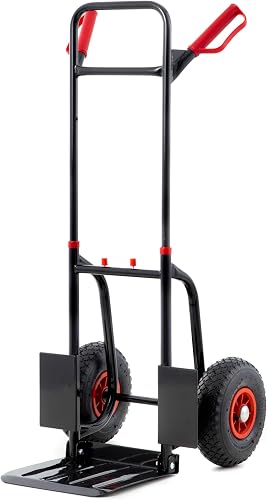 Diable pliant acier 200 kg, roues 250 mm Pallit