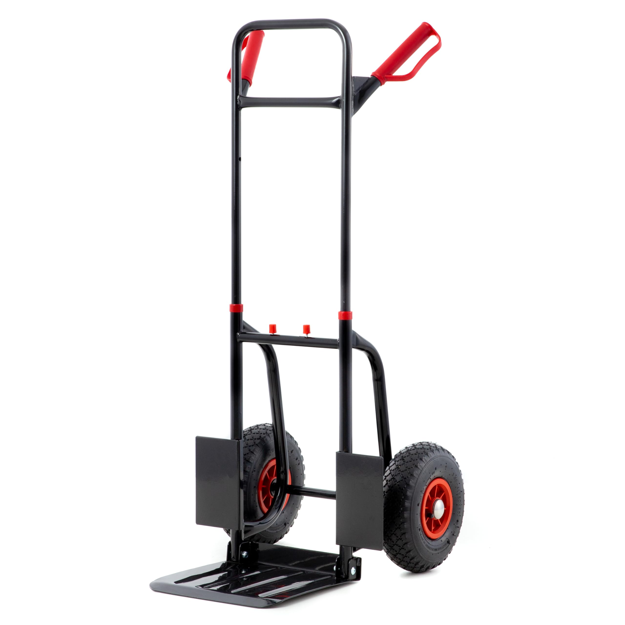 Pallit Diable Pliable 200 kg - Chariot de Manutention Pliant en Acier, Poignées Ergonomiques, Pelle 300x290 mm, Roues 250 mm, Diable Transport 9 kg Diablo-F