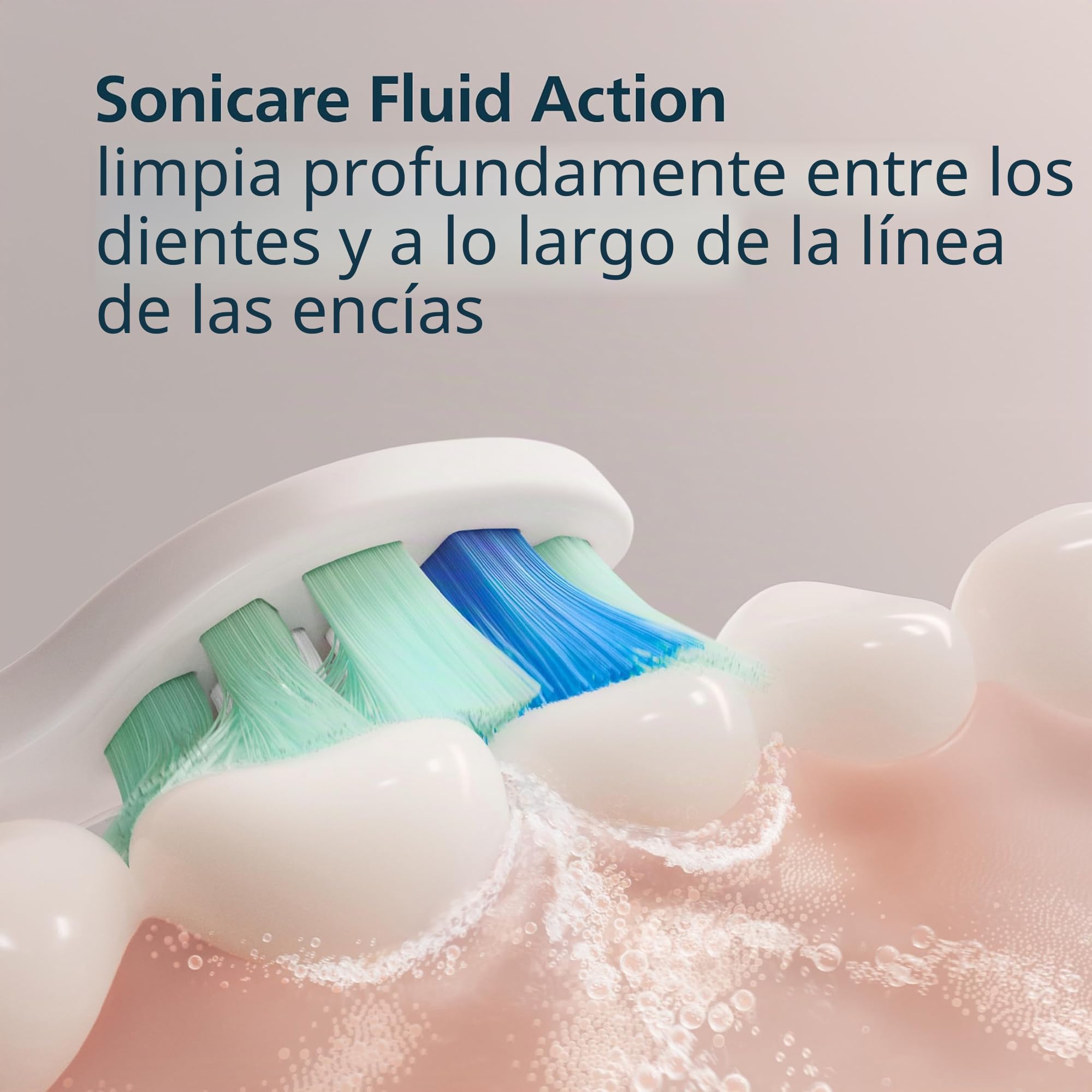 Philips Sonicare C2 Plaque Control - Cabezales de repuesto originales para cepillo de dientes eléctrico, blanco, paquete de 6 unidades de hasta 18 meses de suministro, HX9026/77