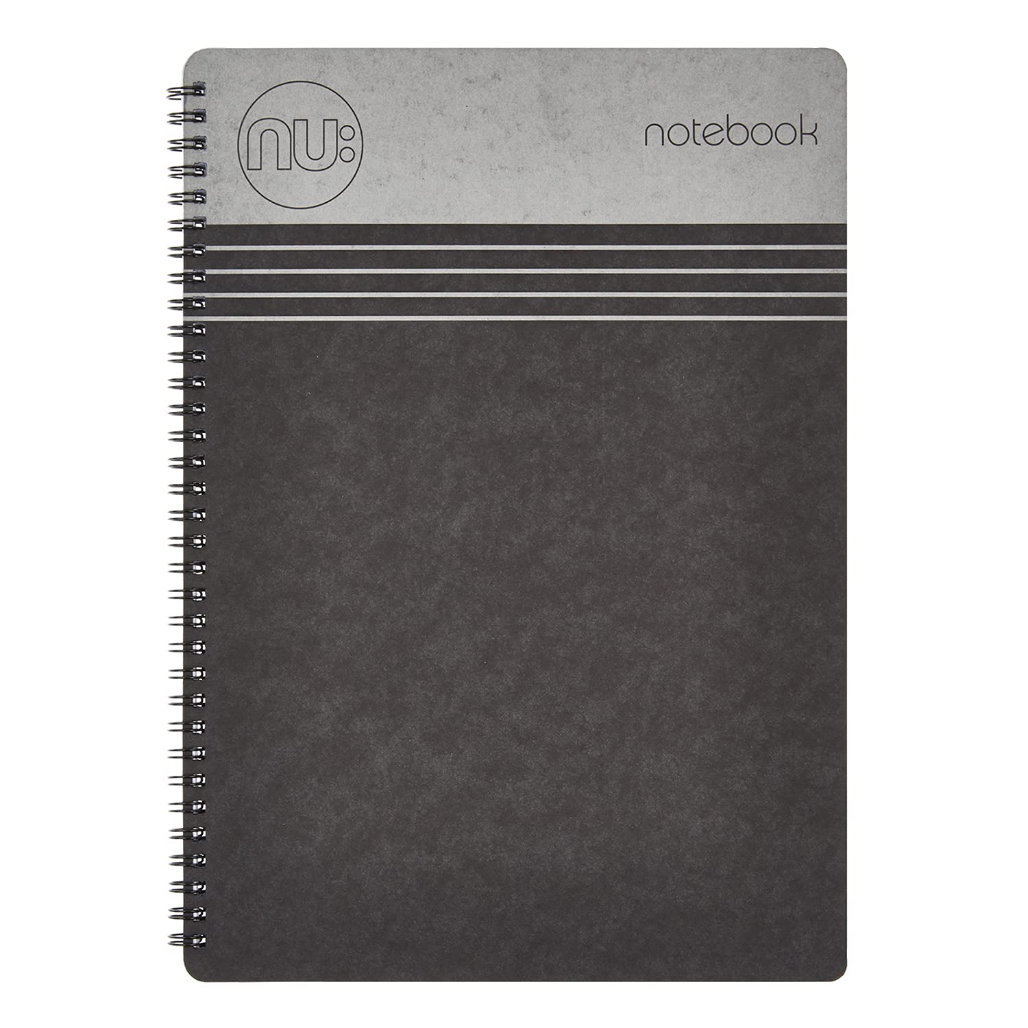A4 Black Wirebound Notebook | 110 Pages, Ruled, 80gsm Paper | Perforated Sheets | Craze Cloud Range | Stylish & Durable | FSC-Certified