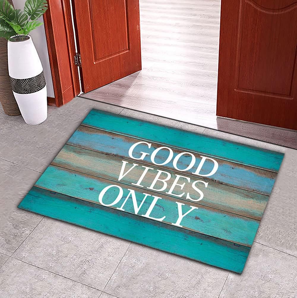 Funny Doormat Good Vibes Only Welcome Mat Gift for Friend Men Women Funny Gift Birthday Gift Funny Doormat Good Vibes Only Welcome Mat Gift for Friend Men Women Funny Gift Birthday Gift