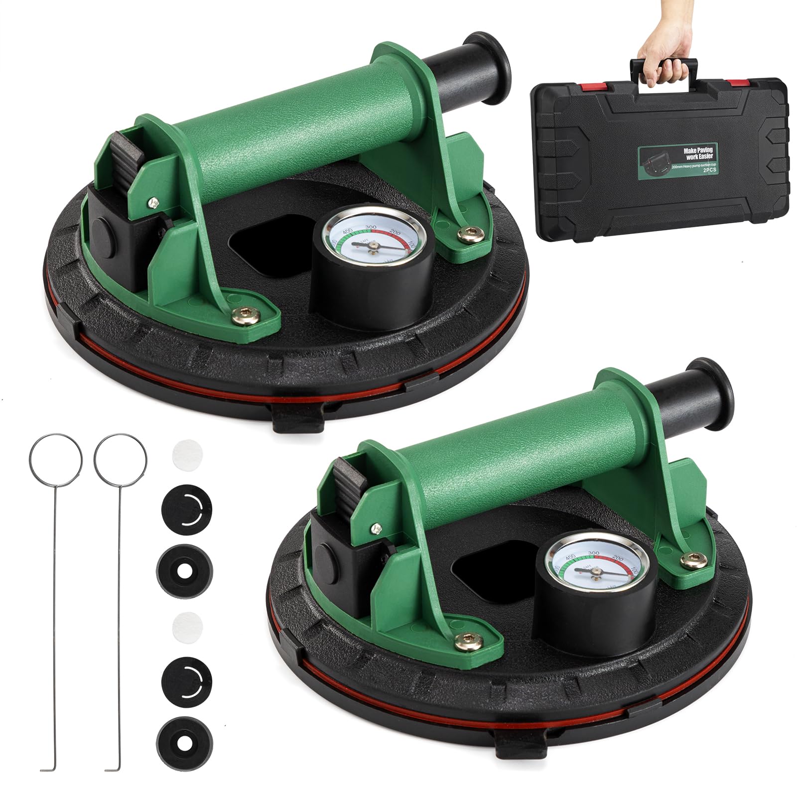 Vitre Ventouse Carrelage Ventouse Double 120 Mm Aluminium Ventouse En Verre Capacité De Levage De Pour Fenêtres En Verre,Tuile En Céramique, Objet à S | Leroy Merlin