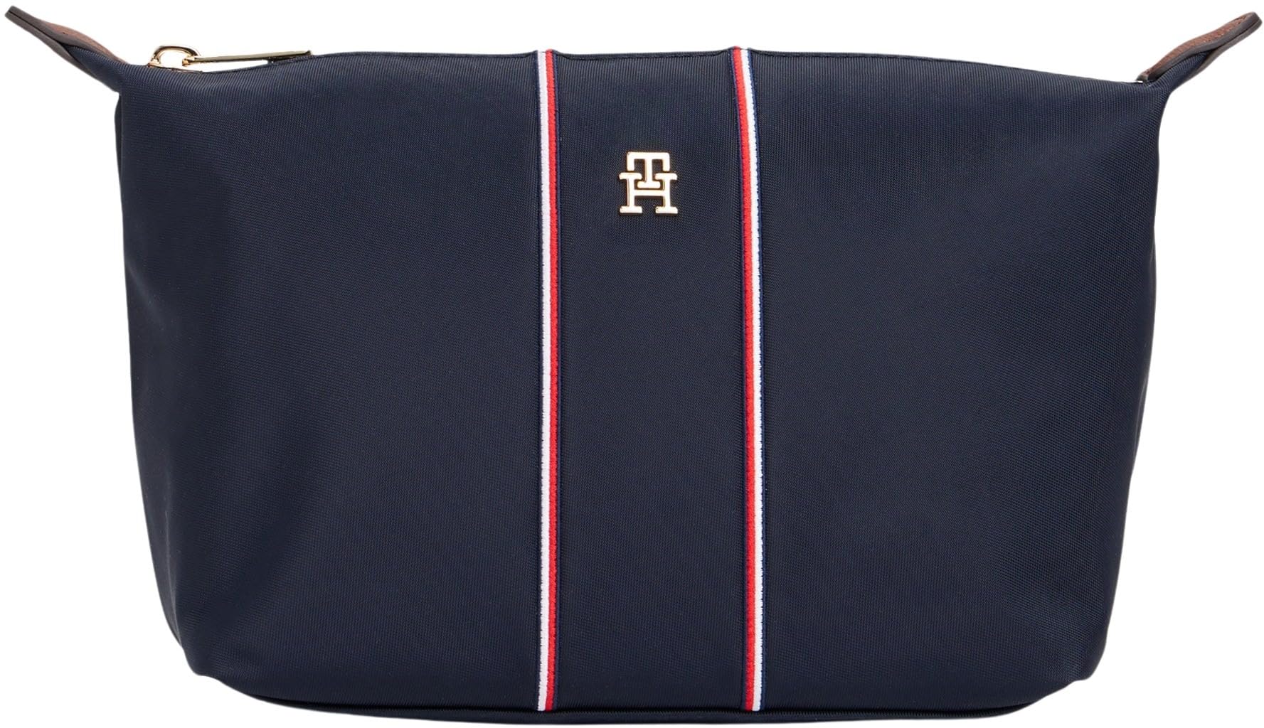 Tommy Hilfiger Women's Blue Hilfiger Icon Th Monogram Washbag