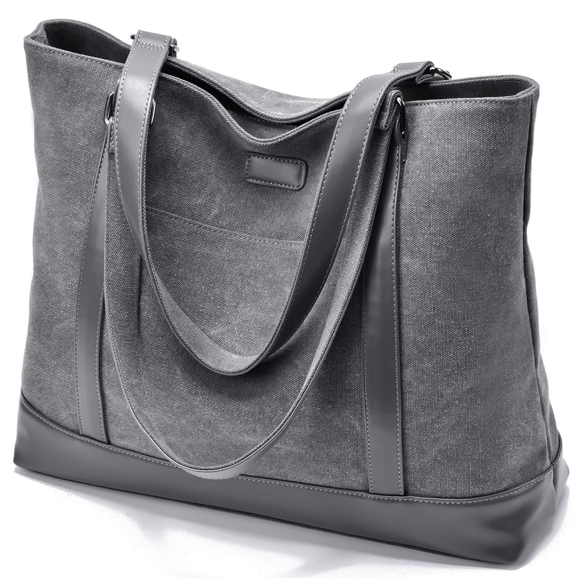 Buy Canvas Laptop Tote Work Bag for Women with 15.6 Inch Computer