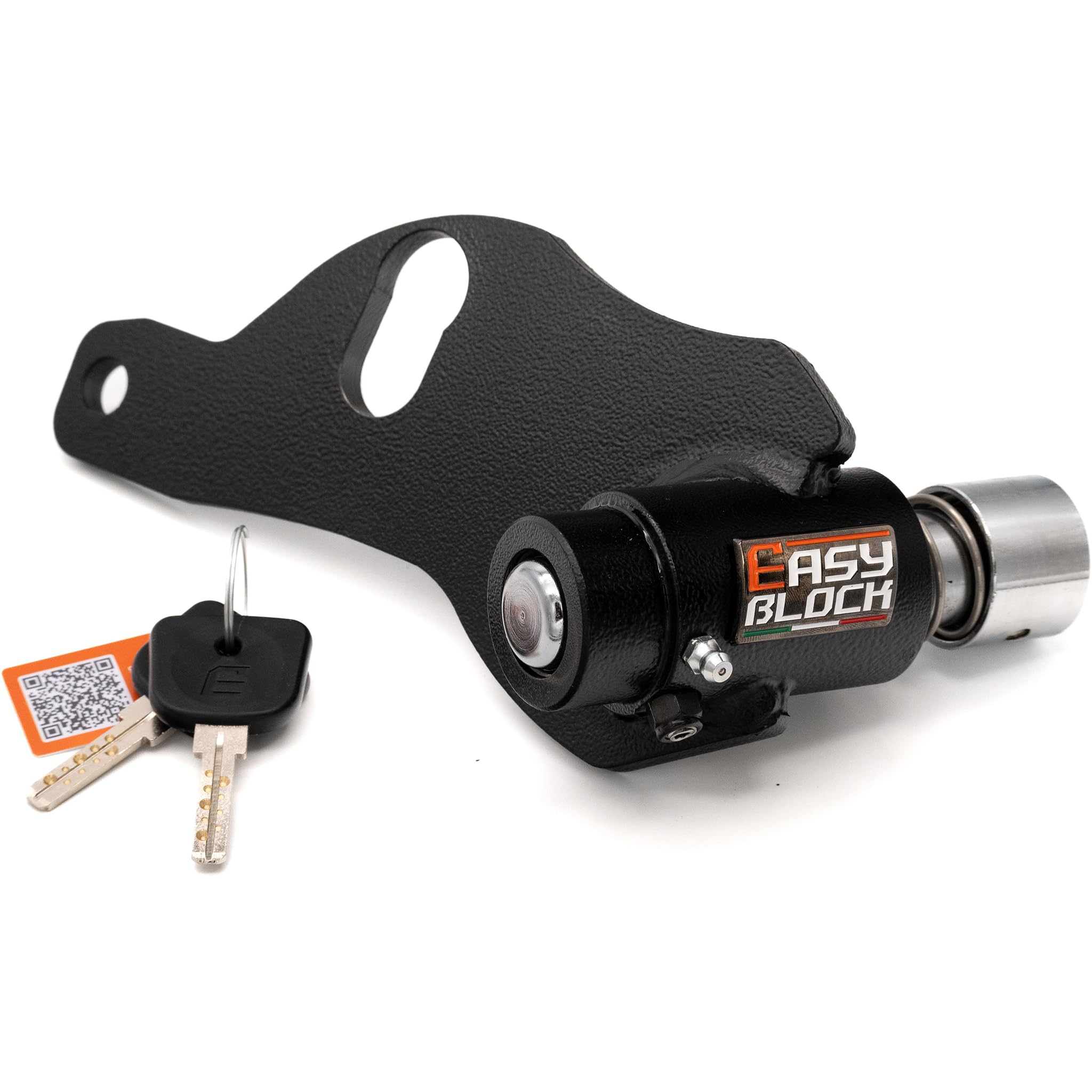 EASYBLOCK Antifurto Moto Compatibile con Piaggio Vespa GTS (310cc Euro 5 Plus) Antifurto Blocca Ruota Blocca Disco Lucchetto Protezione Installato su Moto E Scooter