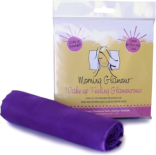 Miniatura 8 de Morning Glamour - Funda de almohada de un solo cabezal, color marfil.