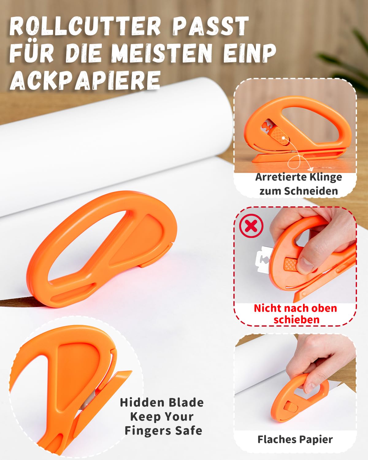 Holz Papierrollenhalter – 35-teiliges Malset mit Malrolle für Kinder, Papierrolle malen Kinder, Farben & Pinseln – Fördert die Selbstständigkeit des Kindes in der Schule und zu Hause