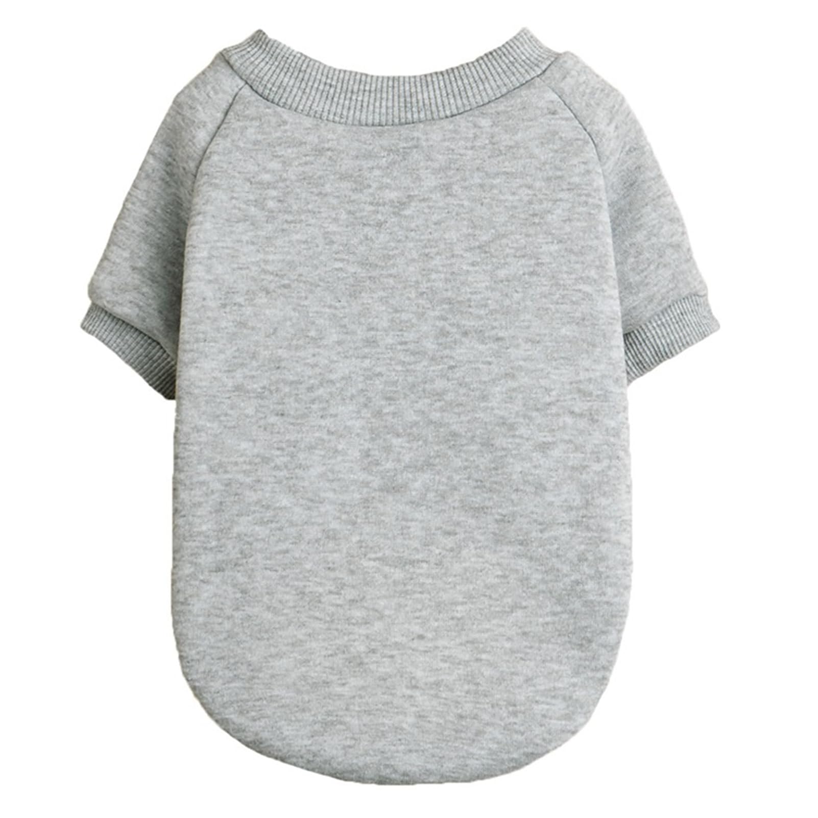 Suéter para cachorros para perros pequeños, ropa cálida de invierno para gatos, sudadera de punto para perros y gatitos, gris, talla S