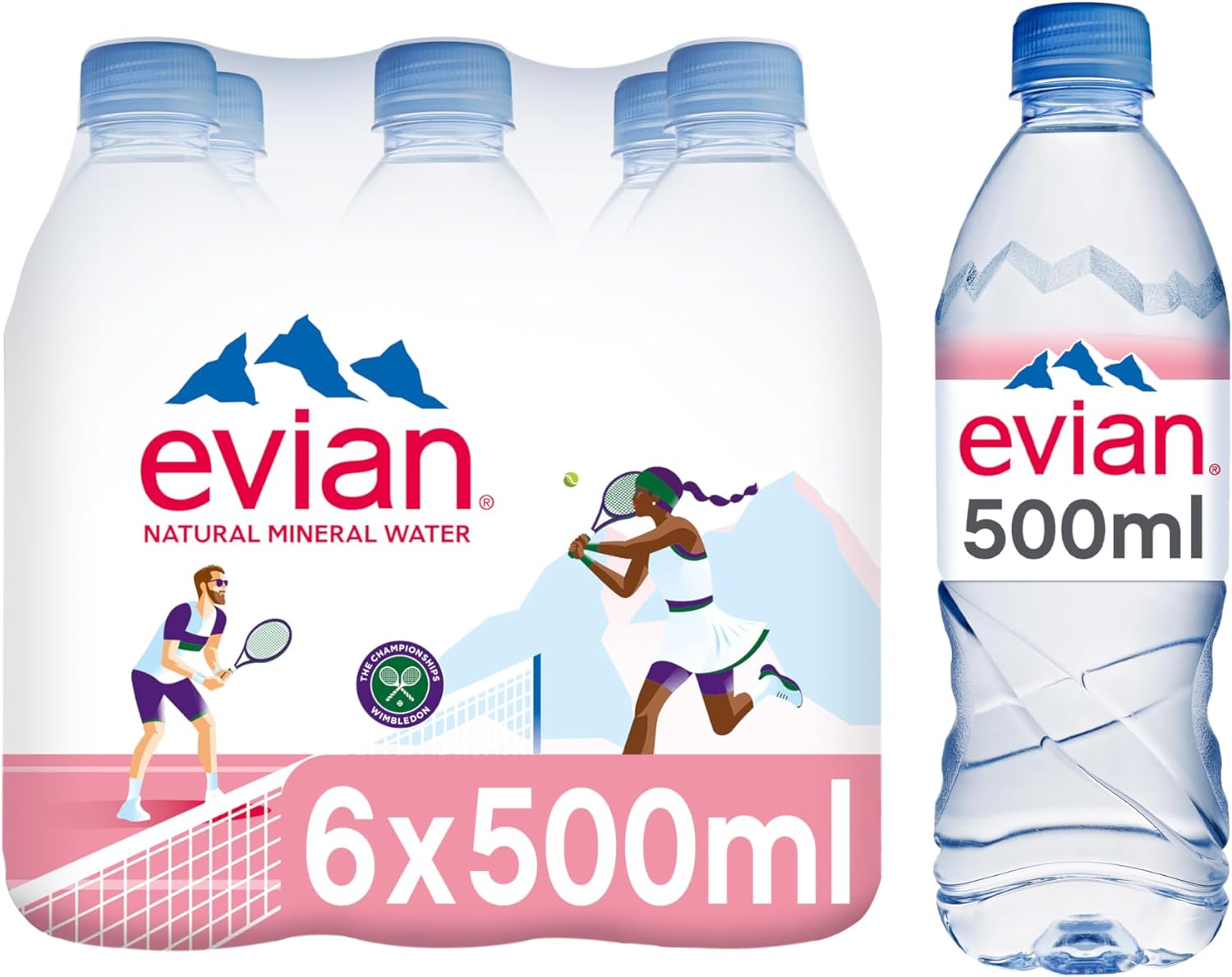 Evian Natural Mineral Water, Pack of x 500ml Nigeria Ubuy