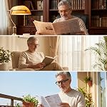 Eyekepper 4-pack Oversized Round Reading Glasses for Women Men Retro Readers