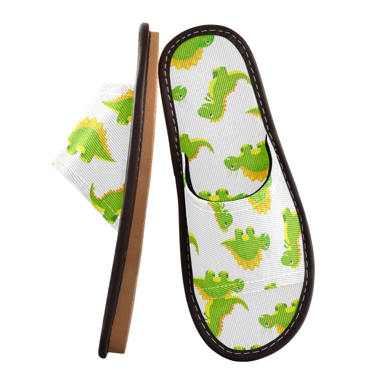 CHIFIGNO Women and Men Lightweight Non-slip Open-toe Spa Shoes for Outdoor and Bathroom Size 5.5-6