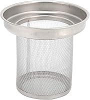 Vista 9 de Tetera de acero inoxidable de 1.5L2L, tetera de té de hojas, tetera de agua caliente con filtro, infusor extraíble, estufa, teteras de té (2 litros)