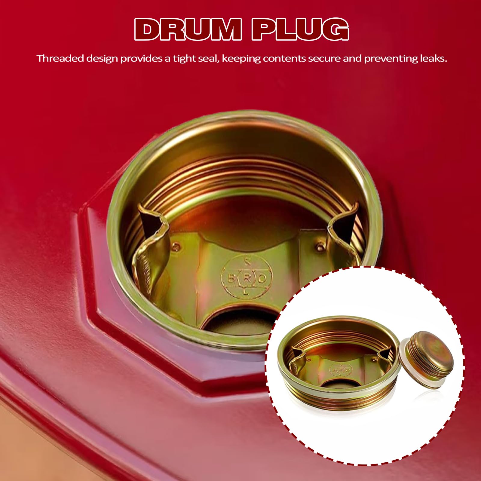 Mua Bung Caps For 55 Gallon Drum, 2 Inch And 3/4 Inch Steel Drum Bung - View #8