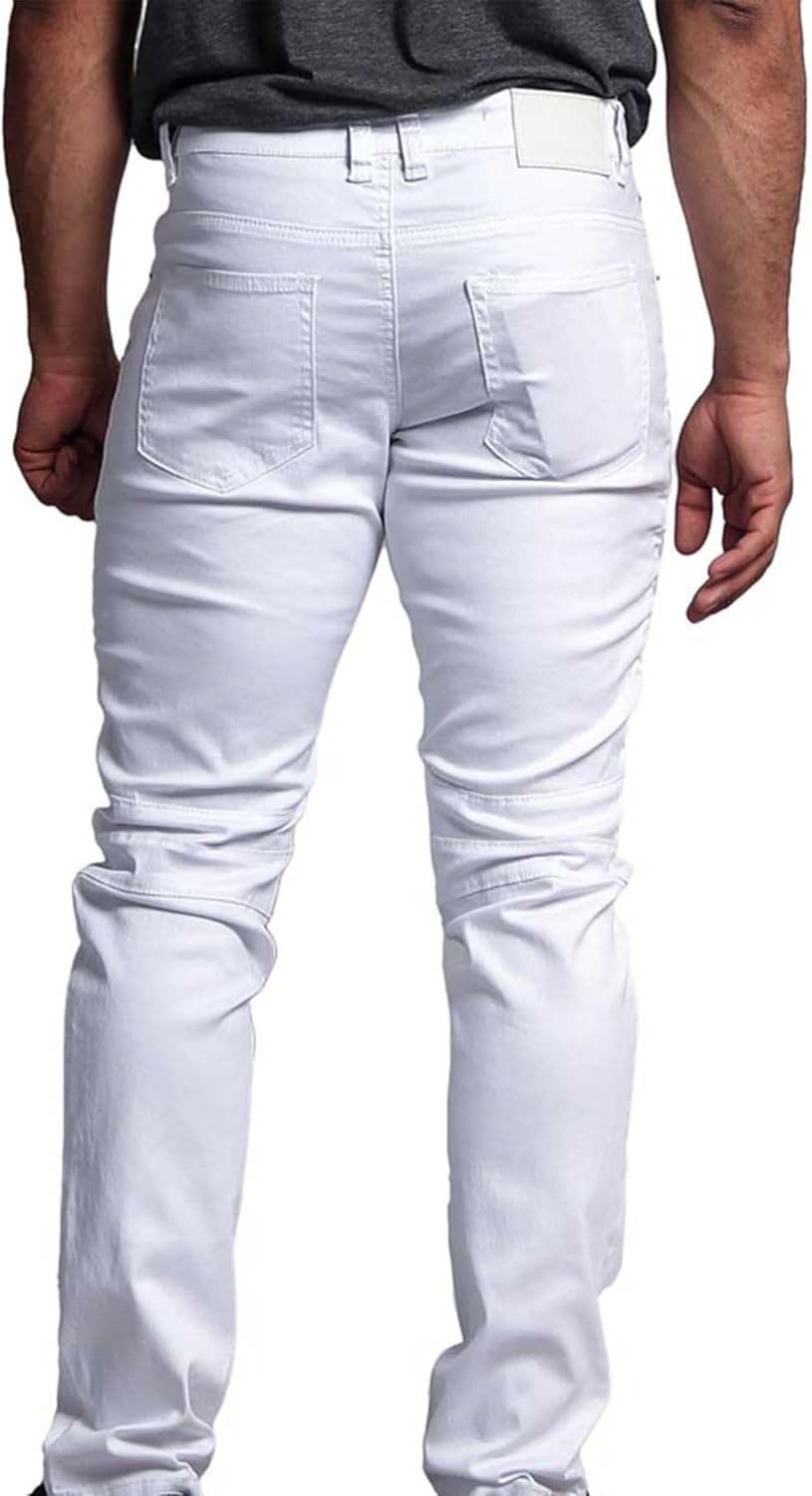 G-Style USA Men's Classic Biker Jeans - Image 3