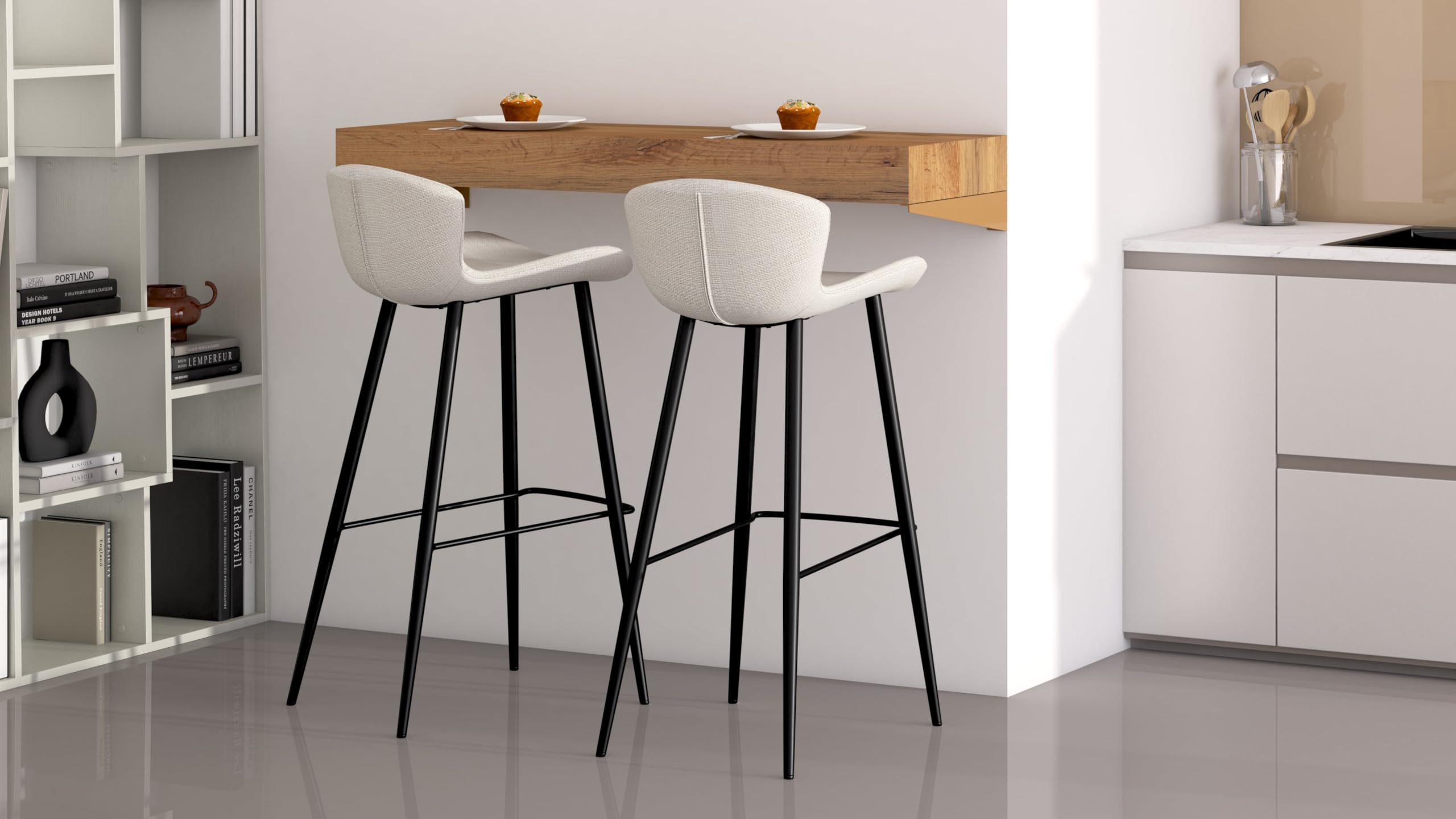 Mobili Fiver, Mensolone Da Bar Evolution 120x40, Rovere Rustico, Tavolo a muro sospeso per Bar e Ristoranti, Cucina, Made in Italy
