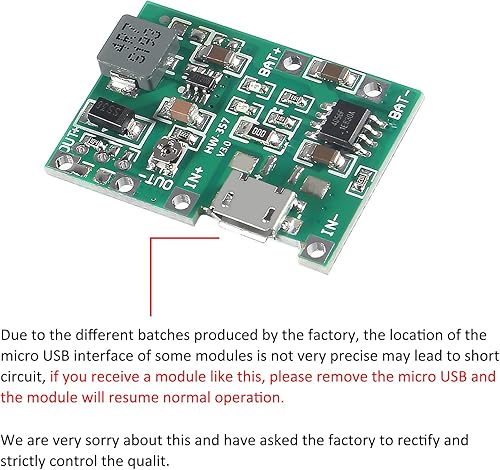 Miniatura 2 de 12 unids 2A USB 18650 litio Li-ion cargador módulo ajustable Boost Módulo DC-DC 3.7V a 5V 9V 12V Step Up Boost Module TP4056 DIY Kit piezas