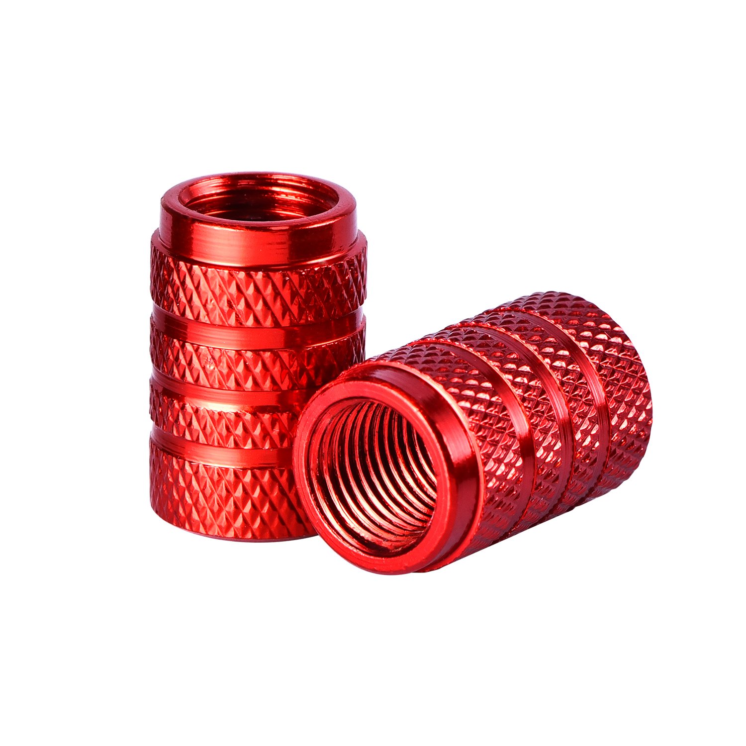 8 Cappucci Valvola Pneumatici In Alluminio - Universali Per Auto, Moto, Bici E Camion - Foto 6