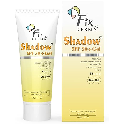 Fixderma Shadow Sunscreen Gel 50ml 40g
