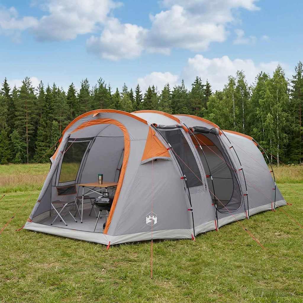 Tenda a 505 x 330 x 204 cm Grigio e Arancione