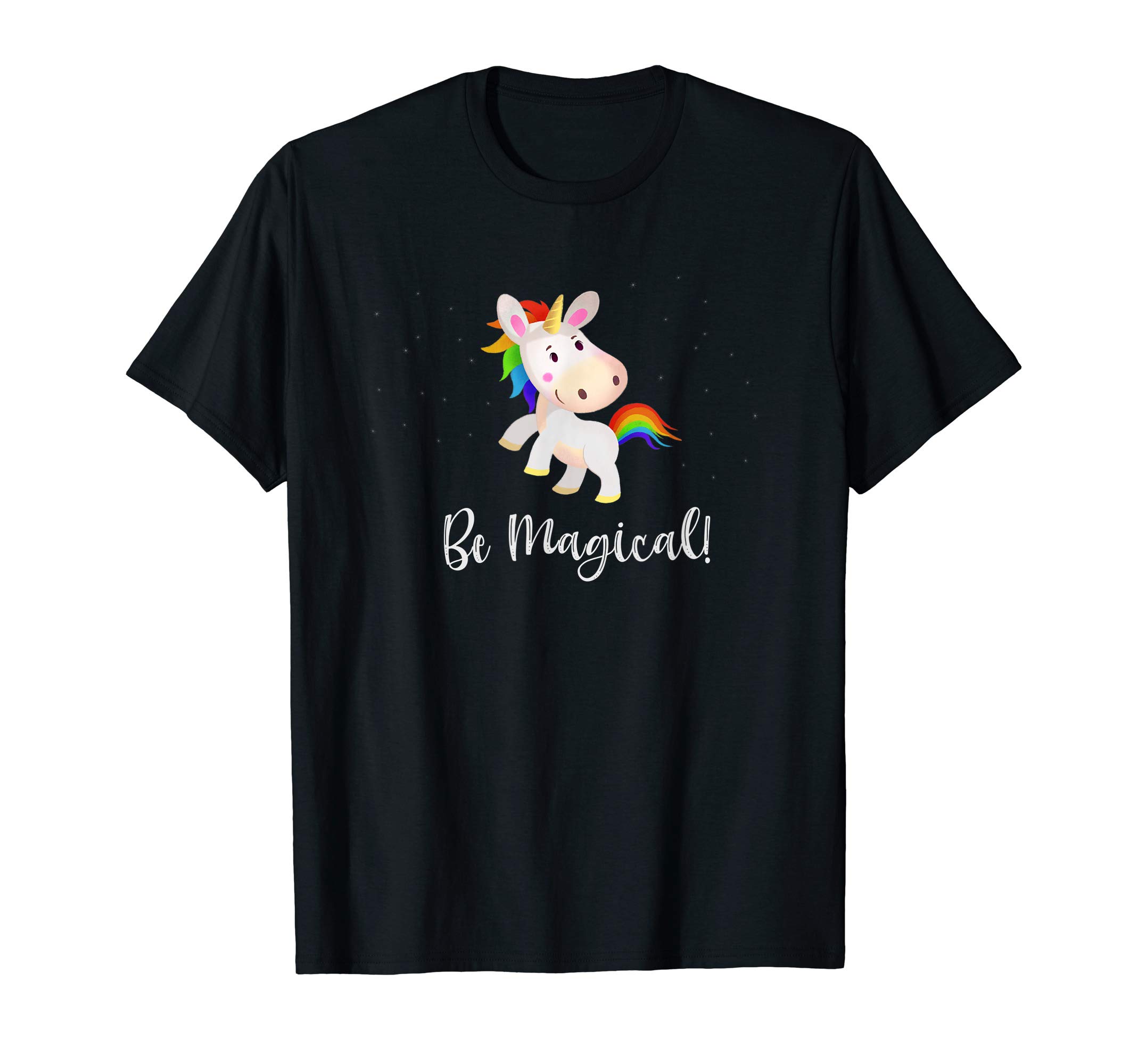 Be Magical Rainbow Unicorn T-Shirt