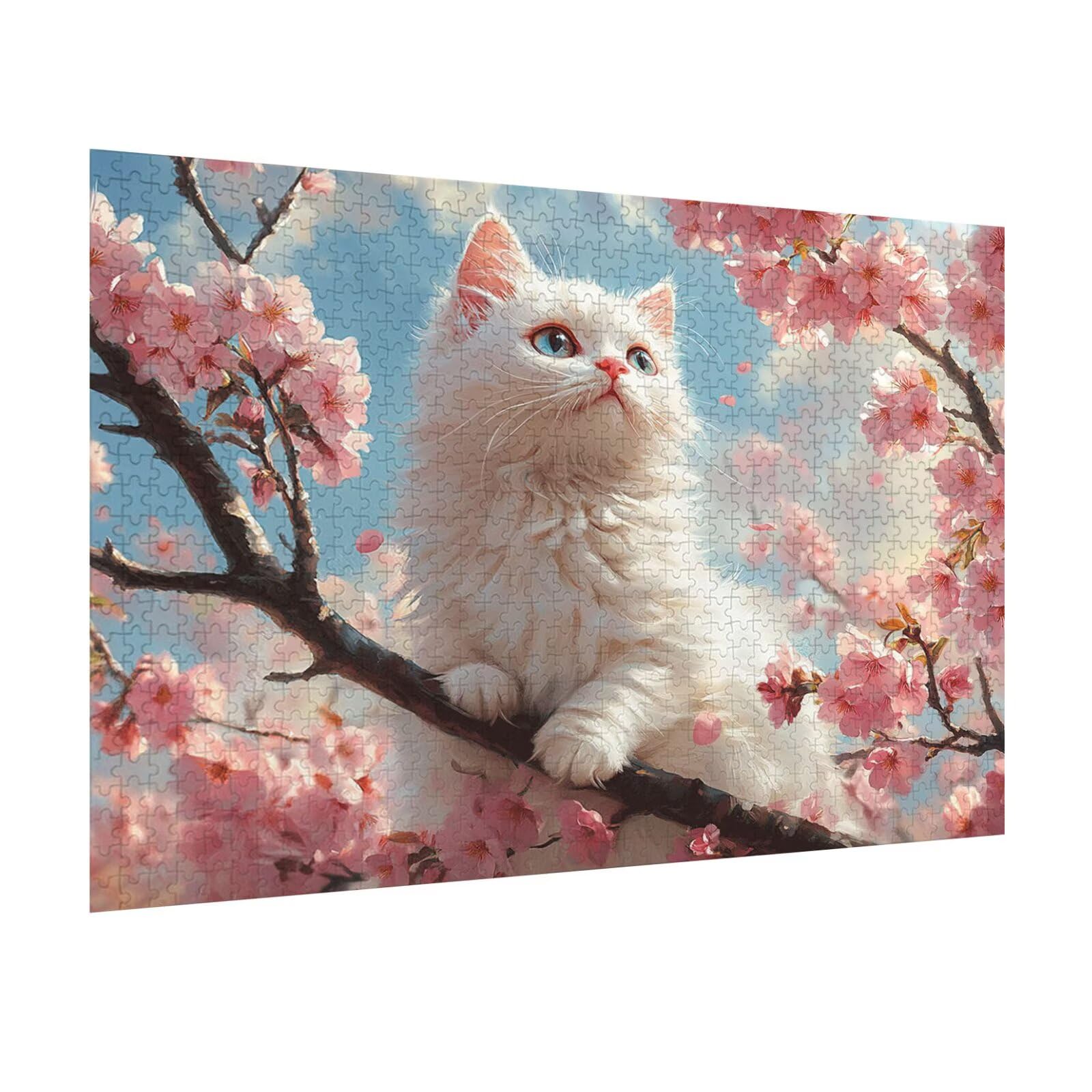 Puzzle 1314 Pieces Chats Puzzle 3D, Adultes Classique Puzzles, n-511