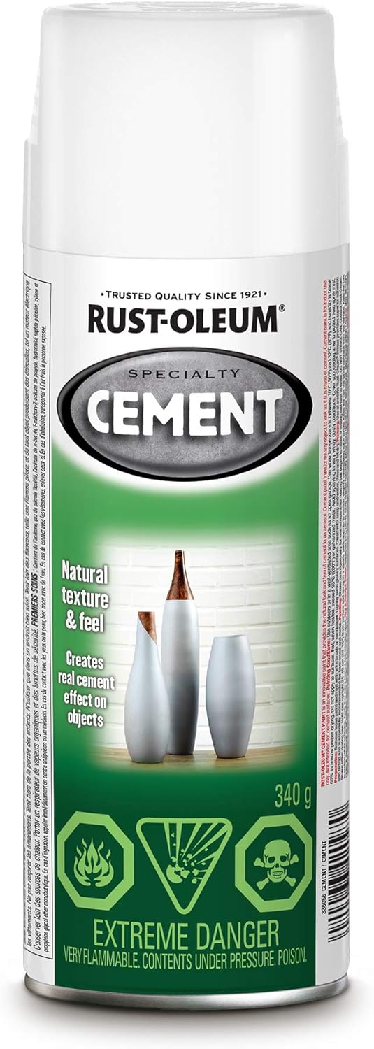 RustOleum Specialty Decorative Cement Effect Spray Paint, 340g, 336056